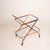 Vintage Cart in Faux Bamboo and Brass by Cesare Lacca, 1950 For Sale - Image 16 of 18