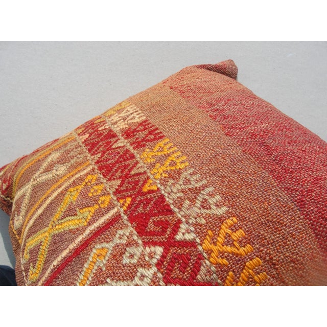 Kilim Rug Pillow For Sale - Image 10 of 11