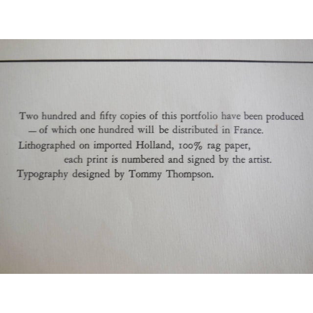 Marcel Vertes Marcel Vertès, Circus Lovers (Horse & Dog) For Sale - Image 4 of 5
