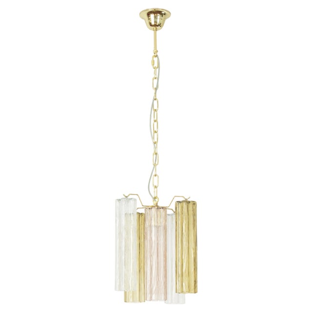 Suspension Lamp in Murano Glass, Italy, 1990s For Sale