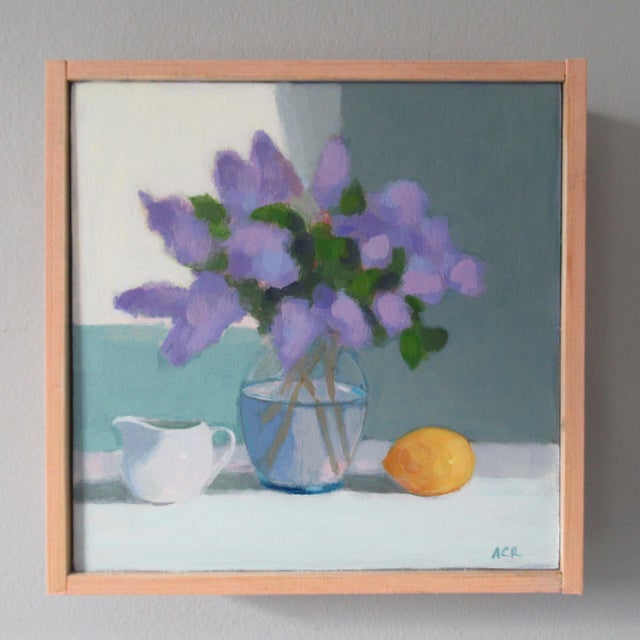 Anne Carrozza Remick Lilac , Lemon and Creamer by Anne Carrozza Remick For Sale - Image 4 of 6
