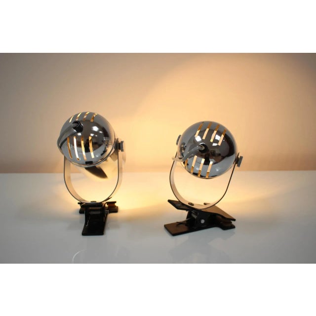 Mid-Century Table Lamps by Stanislav Indra, 1970s, Set of 2 For Sale - Image 9 of 10