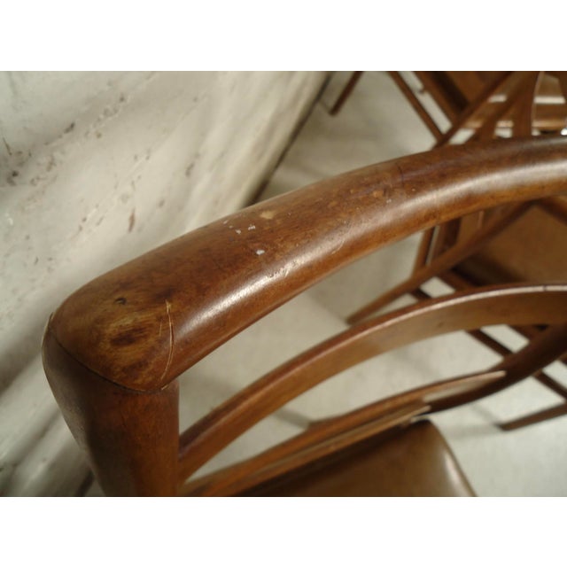 Mid 20th Century Attributed to Robsjohn Gibbings for Widdicomb Set of Chairs For Sale - Image 10 of 12