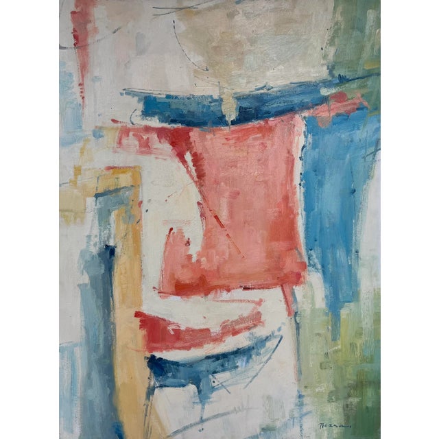Contemporary Abstract Original Oil Painting For Sale