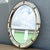 Vintage Venetian Style Oval Wall Mirror For Sale - Image 4 of 9