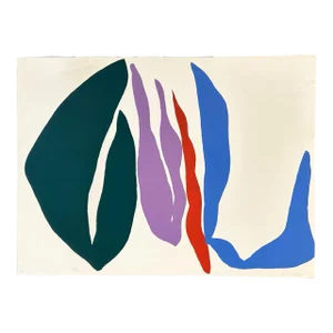 Ray Parker (1922 - 1990), Untitled (Green, Black, Red, Blue) C. 1970, Screen Print