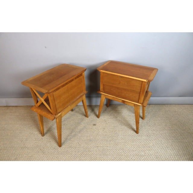 Vintage Bedside Tables, 1950s, Set of 2 For Sale - Image 3 of 6