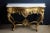 Louis XV Style Golden Console Table For Sale - Image 6 of 13