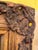 Oil on canvas floral painting in antiqued ornate frame. Signed.