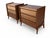 1990s Mid Century Modern Walnut Nightstands. - Pair For Sale - Image 5 of 10