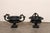 Black French Cast Iron Urn Planters, Late 19th C. For Sale - Image 8 of 13