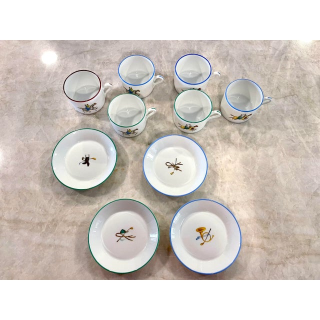 1930s Gio Ponti for Richard Ginori Tea Set with Equestrian Motif- 10 Pieces For Sale - Image 13 of 13
