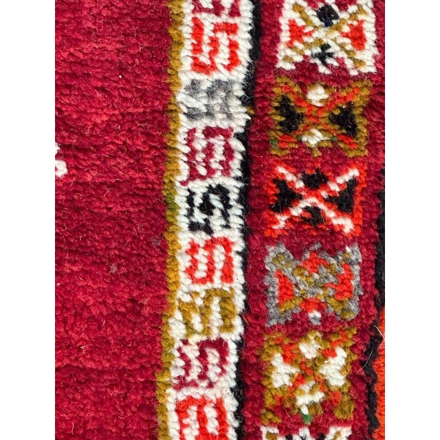 Vintage Moroccan Rug, 1940s For Sale - Image 14 of 18