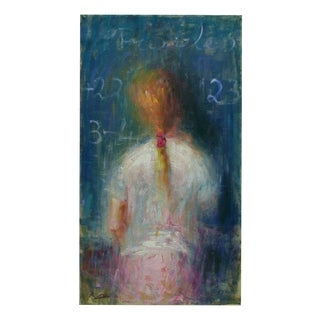 Renato Criscuolo, at School, 2009, Oil on Canvas For Sale