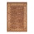 Floral 1990's Pak-Persian Brown/Taupe Wool Rug - 5'11'' X 9'0'' For Sale