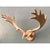 Late 20th Century Vintage Carved Wood Antler Wall Mount For Sale - Image 5 of 12