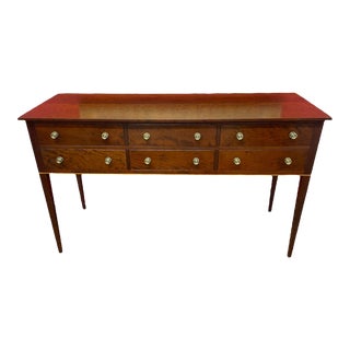 Eldred Wheeler 18th C Reproduction Credenza, Circa 1990. For Sale