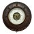 Nice Quality Antique European Hand Carved Walnut Wall Barometer - Circa Late 19th Century For Sale
