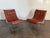 Vintage 1970's Cognac Leather Swedish Lounge Chairs For Sale In Los Angeles - Image 6 of 15