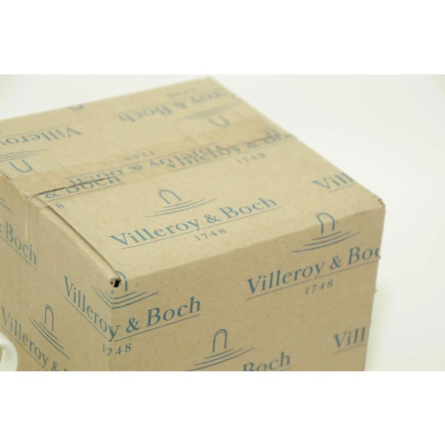 Villeroy & Boch Stella Hotel White Bone China Sugar Bowl With Cover For Sale - Image 11 of 13