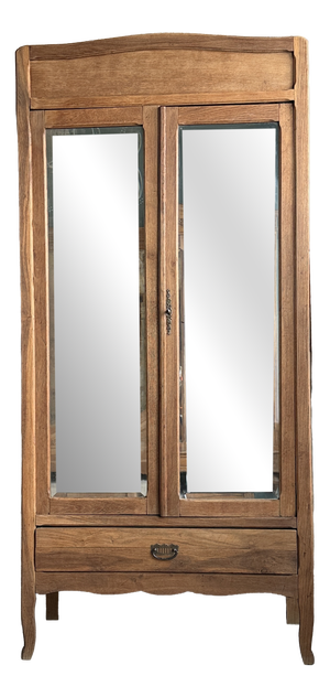 Art Deco Oak Wardrobe, 1930s