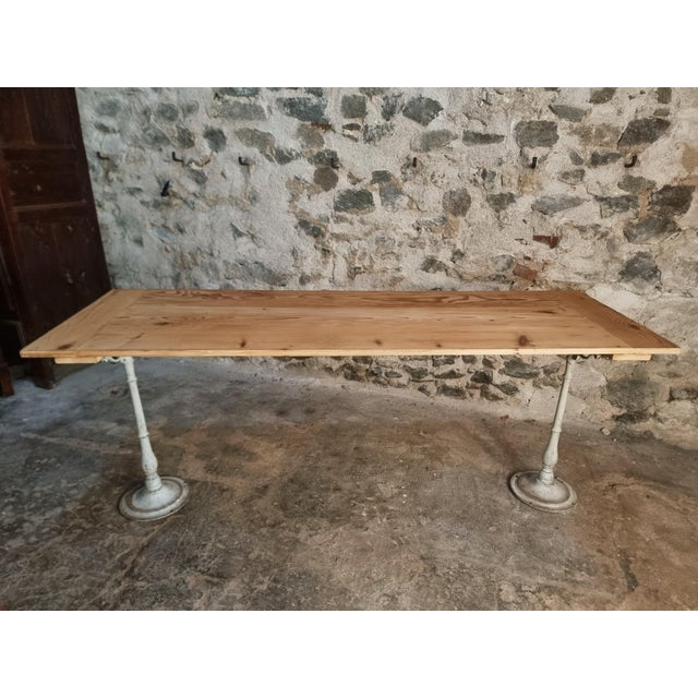 Antique French Bistro Table Dining Table, 1900s For Sale - Image 14 of 17
