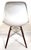 Modern Walnut & Molded Plastic Eames for Herman Miller White Shell Chair For Sale In New York - Image 6 of 18