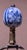 Late 20th Century Late 20th Century Chinese Blue and White Lamp For Sale - Image 5 of 5