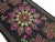1980s 1980s Traditional Floral Medallion Suzani Bedspread With Black Background For Sale - Image 5 of 7