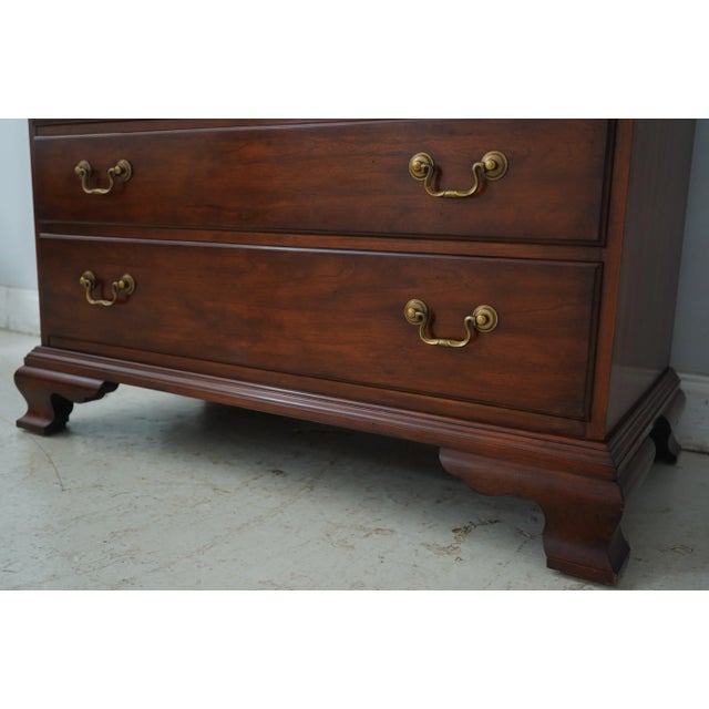 Henkel Harris Cherry Hancock Secretary Desk For Sale - Image 14 of 18