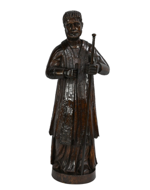 Cantor Sculpture, Late 18th Century, Oak