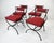 French Iron and Upholstered Outdoor Indoor Dining Chairs For Sale - Image 11 of 12