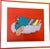 Pop Art 1970s Signed Peter Max "Remembering the Flight" Print For Sale - Image 3 of 5