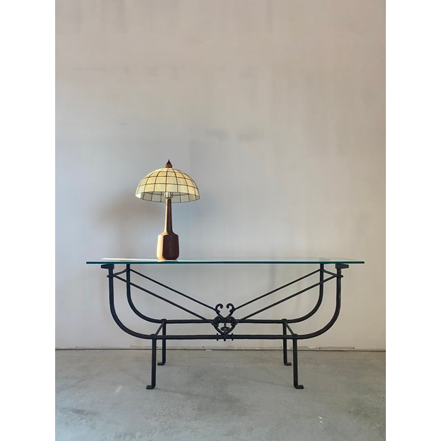 Danish Modern Table Lamp, Walnut Base With Capiz Shell Shade, 1960s For Sale - Image 11 of 16