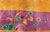 Art Deco Antique Art Deco Rug in Marigold Field With Plum and Floral Accents For Sale - Image 3 of 15