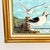 1980s 1982 Vintage Coastal Impressionists Original Oil Painting, Pelicans on the Dock by Jay Brown For Sale - Image 5 of 10