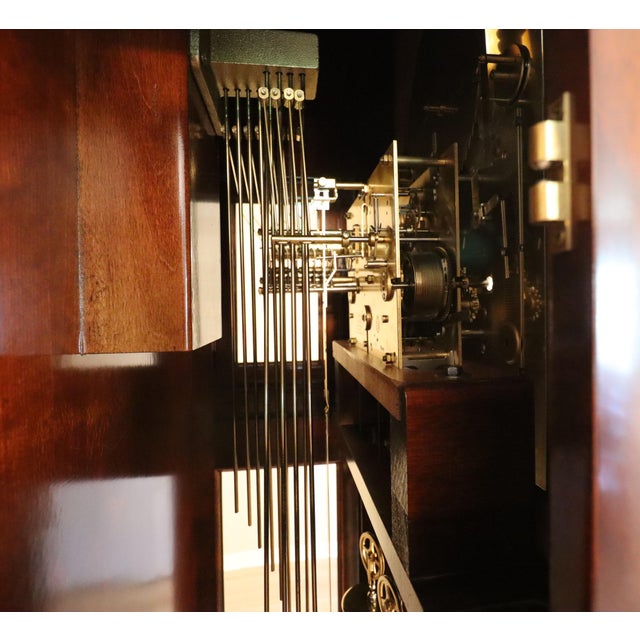Howard Miller Howard Miller Presidential Collection "Roosevelt" Triple-Chime Grandfather Clock For Sale - Image 4 of 18