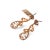 Add a touch of sophisticated sparkle to your collection with these Gorgeous 14K White Gold Diamond Hanging Drop Dangle...
