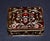 Paint Vintage Two's Company Jeweled Enamel Trinket Box Burgundy Red Victorian Ornate For Sale - Image 7 of 16