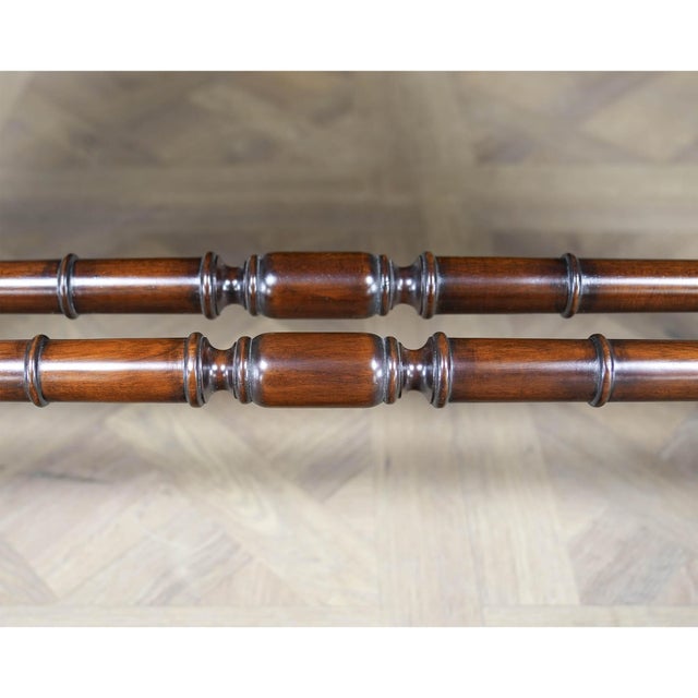 Traditional Mahogany Dropside Sofa Table For Sale - Image 12 of 17