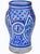Beautiful antique Moroccan ceramic vase accent exceptionally handcrafted and glazed exhibiting a spectacular hand-painted...