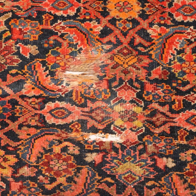Textile Middle Eastern Malayer Rug For Sale - Image 7 of 10