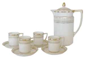 Nippon Porcelain Coffee Service - Set of 9