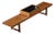 Bruksbo Norwegian Korbo Teak Planter Bench or Coffee Table, Attributed to Torbjørn Afdal For Sale