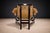 “Jangada” Lounge Chair with Ottoman in Hardwood & Leather, Jean Gillon, 1970s – Lot 213 For Sale - Image 12 of 16