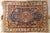Blue Authentic Antique Hand-Knotted Persian Tribal Qashqai Rug. For Sale - Image 8 of 18