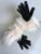 Textile Evelyne Prélonge Faux Fur Scarf Stole & Gloves Set – Luxury French Winter Accessories in Blush Himalaya Pink For Sale - Image 7 of 10