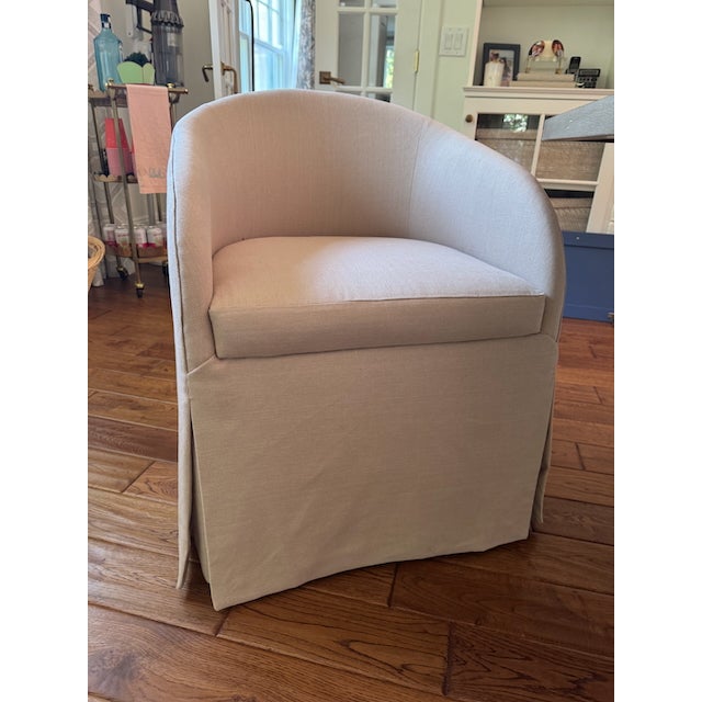 Traditional 4 Dining Room Chairs With Casters-2 Sets of 4 Available= 8 Total Available For Sale - Image 3 of 11