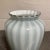 Fenton Art Glass Company Mid 20th Century Fenton Federal Blue Overlay Rib Optic Vase For Sale - Image 4 of 9