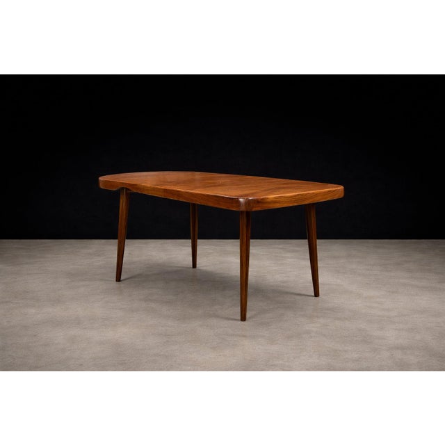 Brown 3 in 1 Extendable Dining Table in Caviuna Wood by Carlo Hauner & Martin Eisler, Brazil, 1950s - Lot 18 For Sale - Image 8 of 15